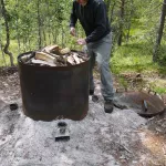 Mini Charcoal Kiln