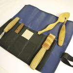 Fabric Tool Roll CARVING KNIVES