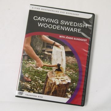CARVING SWEDISH WOODENWARE with Jogge Sundqvist, DVD