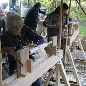 BUILD YOUR OWN POLE LATHE