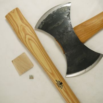 HANDLE, Gransfors Bruk Double-Bit Throwing Axe