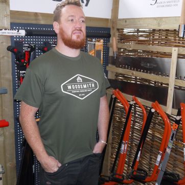 Woodsmith T-Shirt CROOK BARN DESIGN