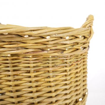 Log Basket in Willow
