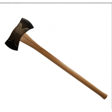 Classic Michigan Pattern Double Bit Axe with Phantom Bevels