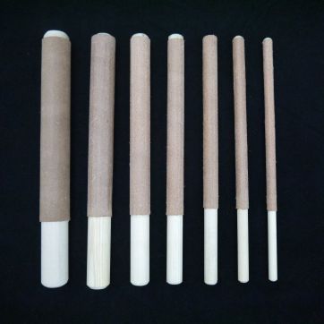 ROUND Leather Honing Strop