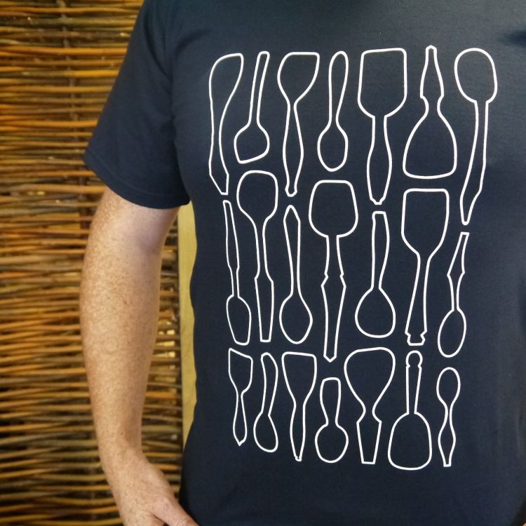 WOODSMITH T-shirt, Spoon Design