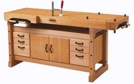Sjobergs Elite 2000 Cabinetmaker's Bench plus Storage Module SM04